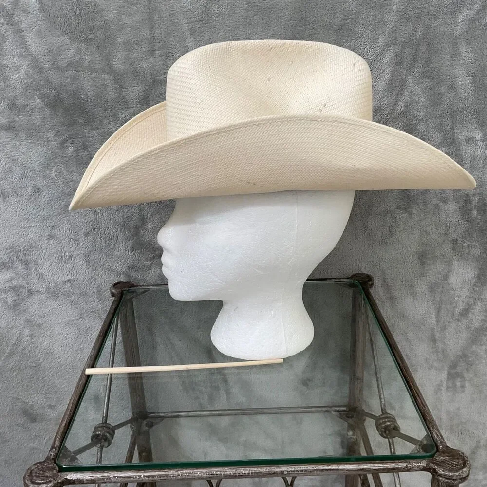 Bailey U-Rollit Shantung Panama 4X Cowboy Hat Ivory  S/M size